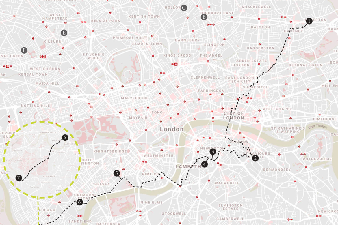LFA Sarah Wigglesworth Architects Cycle-Tour-Map 1800 feature