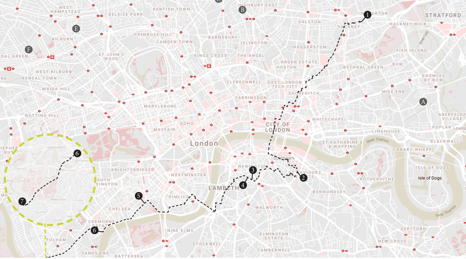 LFA Sarah Wigglesworth Architects Cycle-Tour-Map 3600